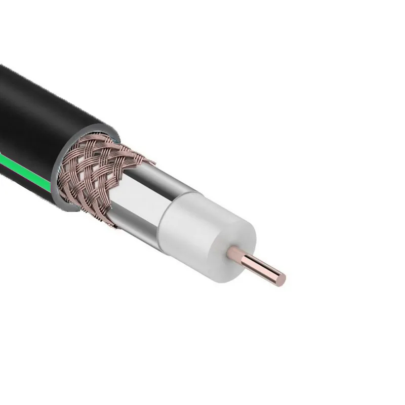 Фото кабеля RG-6 морозостойкий черный